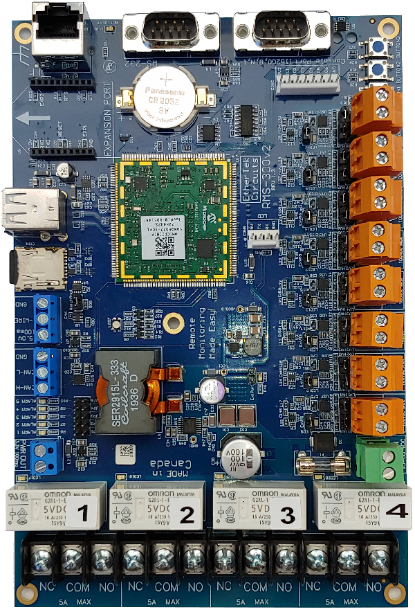 RMS-300v2 Remote Monitoring Board